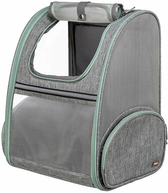 Transportní batoh CHLOE, 39 x 43 x 27 cm, do 8 kg, světlešedá