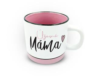 Nekupto Hrnek s potiskem Úžasná máma Pastel