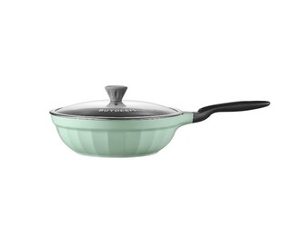 BUYDEEM Cast Aluminum Nonstick Frying Pan 30 cm, model CP102, color Cozy Greenish