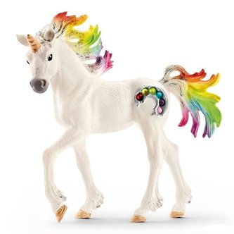 Tęczowy jednorożec, źrebię