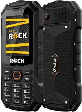 Mobilní telefon eSTAR ROCK, CZ lokalizace, Black