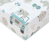 Bavlněné prostěradlo do postýlky New Baby Safari II 120x60cm