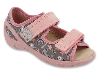 063X023 26 SUNNY dívčí sandálky Befado, duhy 063X023_27