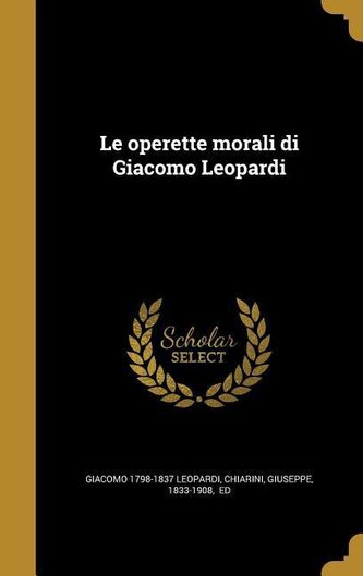 ITA-OPERETTE MORALI DI GIACOMO