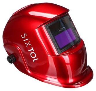 Svářecí kukla samostmívací WELDING MASK 2, červená - BEZ KRABICE SIXTOL