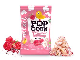 Velký BIO popcorn - malina Mixit 75g