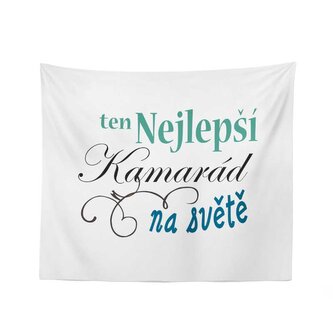 Deka Nejlepší kamarád na světě: 150x120 cm Deka Nejlepší kamarád na světě: 150x120 cm