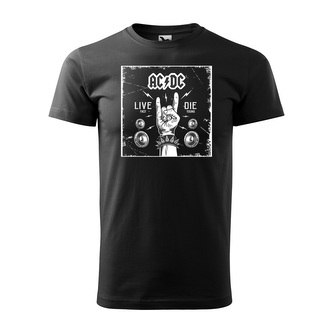 ACDC Live fast, die young: černé 2XL