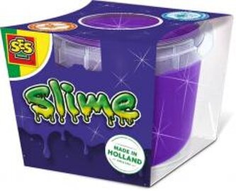 Slime fioletowy brokat 140g
