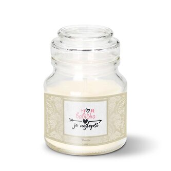 Svíčka Moje babička je nejlepší: 120 g