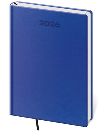 Denní diář A5 Soft modrý