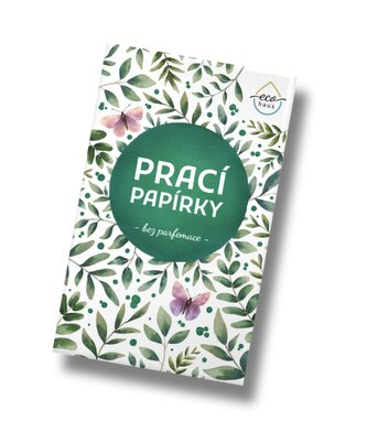 EcoHaus prací papírky, Bez parfemace, 5ks