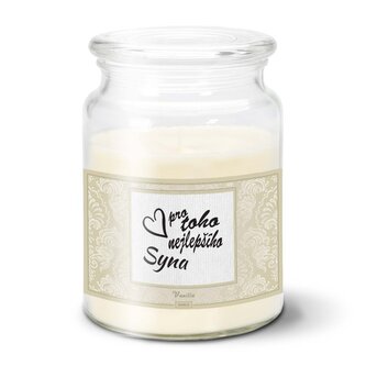 Svíčka Pro toho nejlepšího syna: 500 g