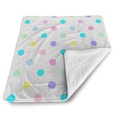 Deka pro miminko Puntík vedle puntíku: 80x100 cm
