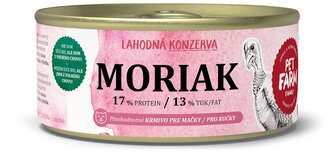 Moriak konzerva pro kočky 180 g