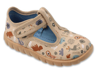 627P011 - chlapecké bačkorky Befado SZ,zvířátka 627P011_19