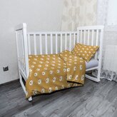 Dětské povlečení do postýlky Roztomilí medvídci: 120x90 / 40x60