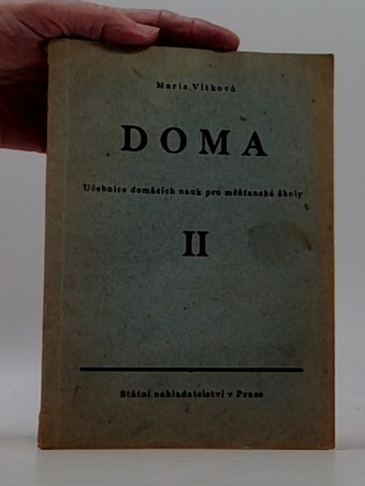 Doma. Učebnice domácích nauk pro měšťanské školy II.