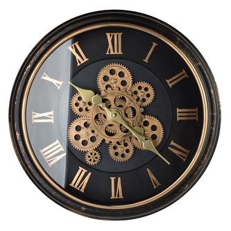 RAMSEY Zegar 45cm z ruchomym mechanizmem