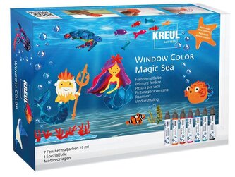 Sada barev na sklo Window Color "Magic Sea", KREUL