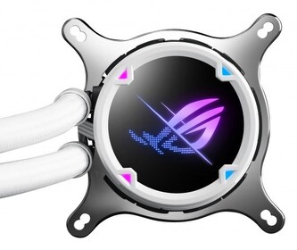 ASUS vodní chladič CPU AIO ROG STRIX LC II 360 ARGB WHITE, 3x120mm, LGA1851, AM5