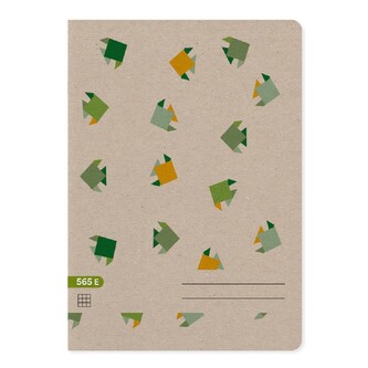 Papírny Brno - Školní sešit Ecology 565 - A5, 60 listů, čtverečkovaný - 10 ks