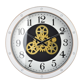 RAMSEY Zegar 40cm z ruchomym mechanizmem