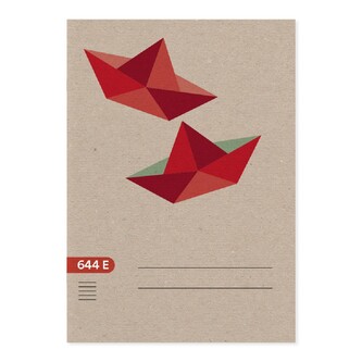 Papírny Brno - Školní sešit Ecology 644 - A6, 40 listů, linkovaný - 10 ks