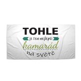 Ručník Tohle je ten nejlepší kamarád na světě: 50x100 cm