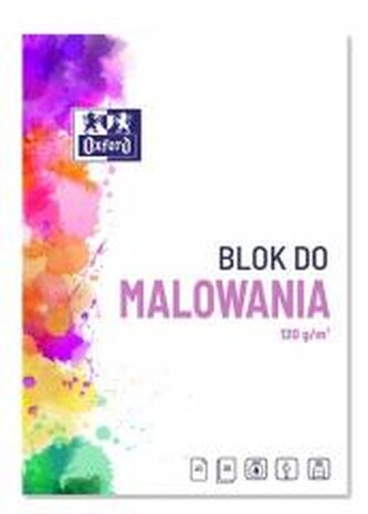 Blok do malowania A3/20K biały (10szt) OXFORD
