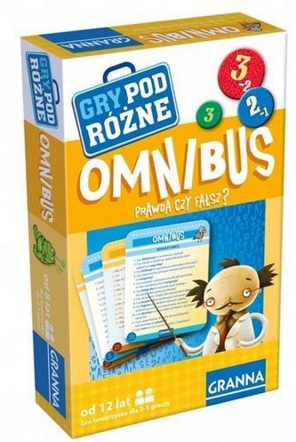 Gry podróżne - Omnibus GRANNA Gry podróżne - Omnibus GRANNA