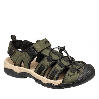 Sandále Bennon Amazon - olivové-černé, 45