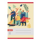 Papírny Brno - Školní sešit Premium 624 - A6, 20 listů, linkovaný - 20 ks