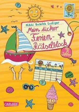 Mein dicker Ferien-Rätselblock