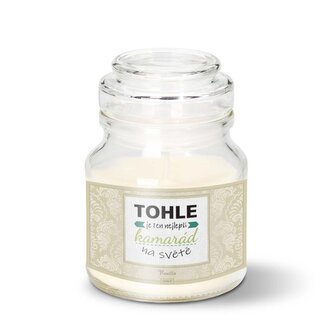 Svíčka Tohle je ten nejlepší kamarád na světě: 120 g