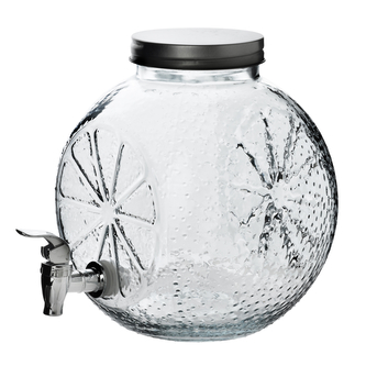 MODERN KITCHEN Szklany słój z kranikiem5L