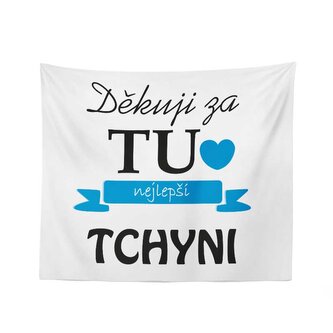 Deka Děkuji za tu nejlepší tchyni: 150x120 cm Deka Děkuji za tu nejlepší tchyni: 150x120 cm