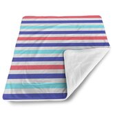 Deka pro miminko Barevné veselé pruhy: 80x100 cm