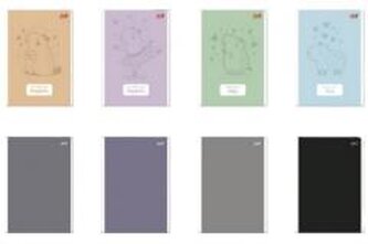 Notatnik A7/50K kratka okładka kredowana (30szt)