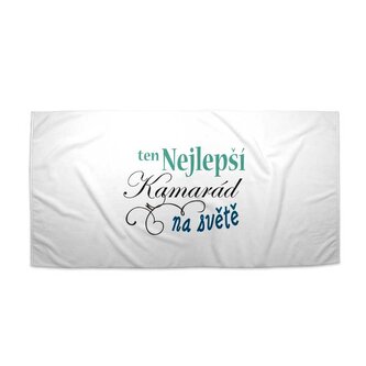 Ručník Nejlepší kamarád na světě: 50x100 cm
