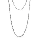 OPE1092-020-45 Ocelový řetízek, šíře 2 mm