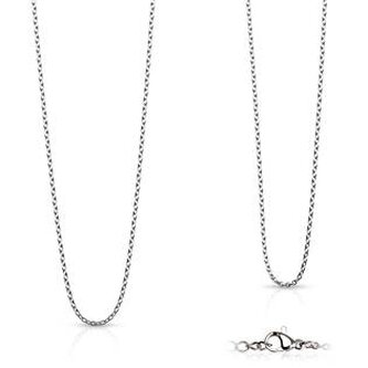 OPE1098-012-65 Ocelový řetízek šíře 1,2 mm