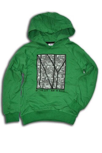 mikina chlapecká, dlouhý rukáv, Wendee, OZFB11150-1, zelená - 116