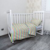 Dětské povlečení do postýlky Proužky: 100x135 / 40x60