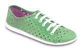 310Q002 36 - dív.tenisky,šněrovací, zel.,dírkované 310Q002_36