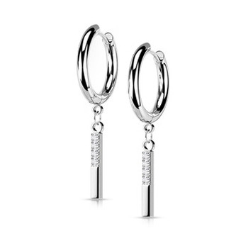 OPN1842-ST Visací ocelové náušnice