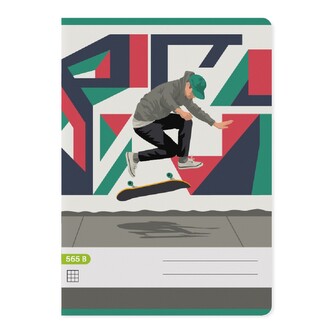 Papírny Brno - Školní sešit Premium 565 - A5, 60 listů, čtverečkovaný - 10 ks