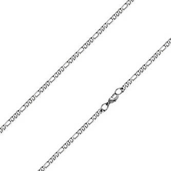 OPE1010-040-55 Ocelový řetízek figaro, tl. 4 mm