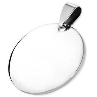 DR1100-30 Ocelový přívěšek kruh 30 mm