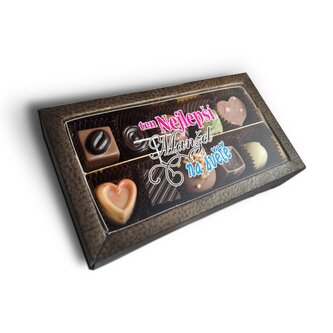 Pralinky Ten nejlepší manžel na světě: 10 ks pralinek